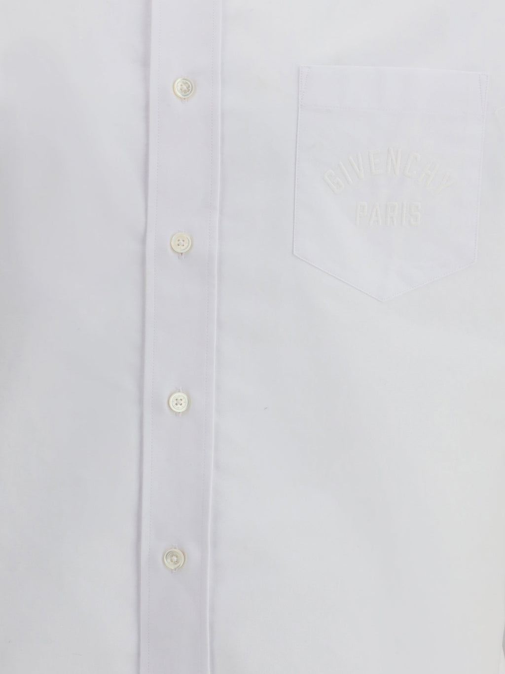 Givenchy Men Embroidered Pocket Shirt