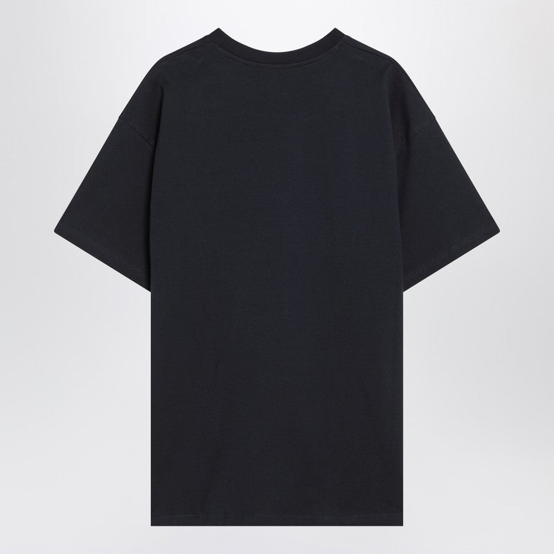 Givenchy Navy Short-Sleeved T-Shirt With Logo Men