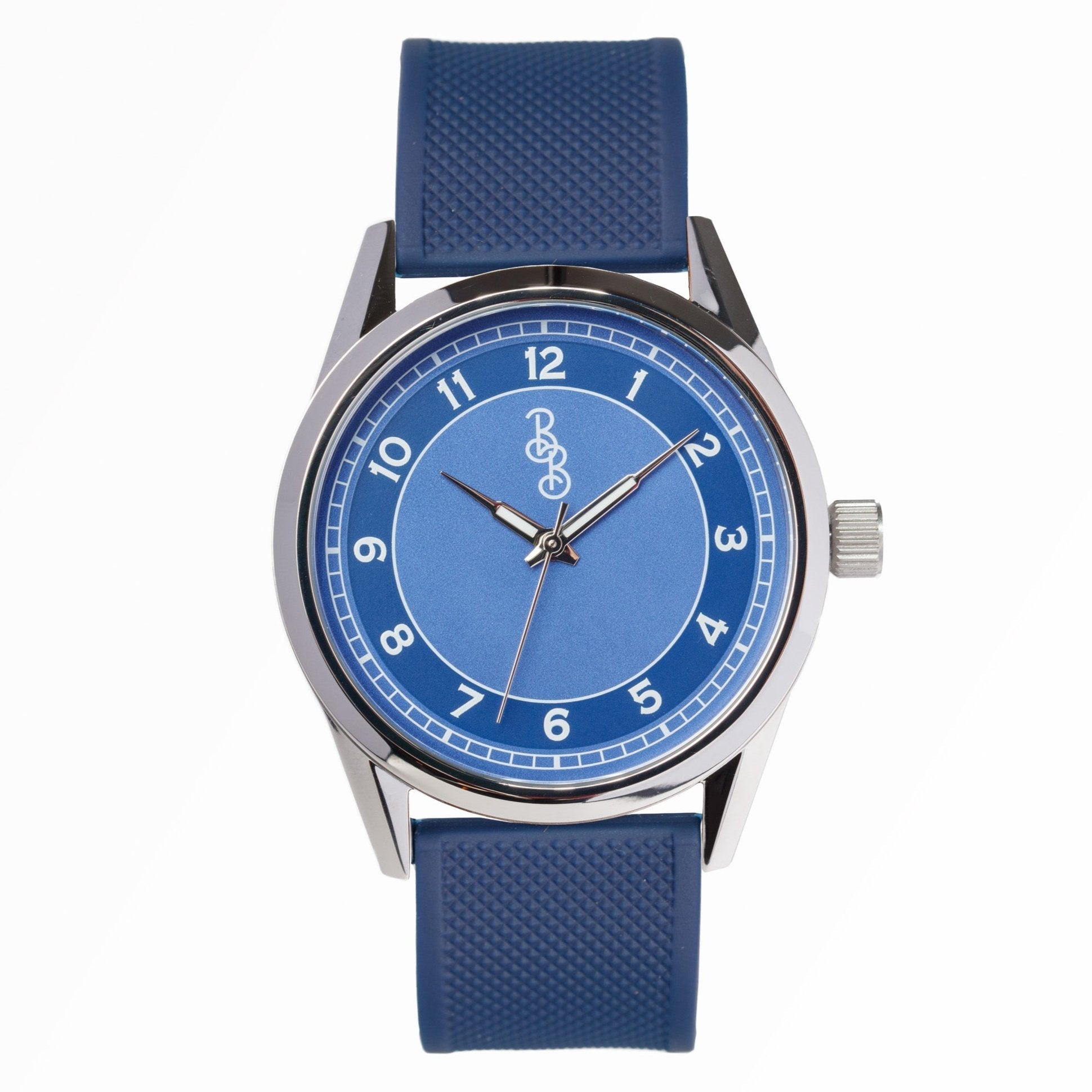 Blue Classic Watch Blue Silicone