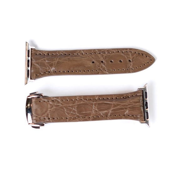 Apple Watch Band, Sage Matte Alligator
