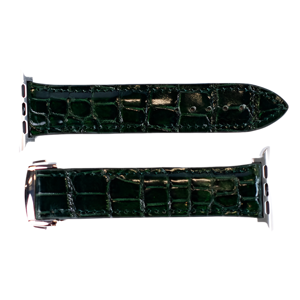 Apple Watch Band, Dark Green Glazed