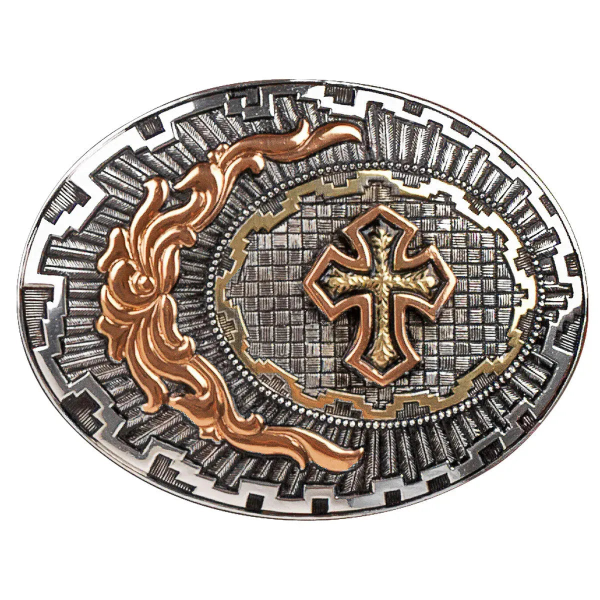 Crumrine Sacred Western - Belt Buckle Bronze