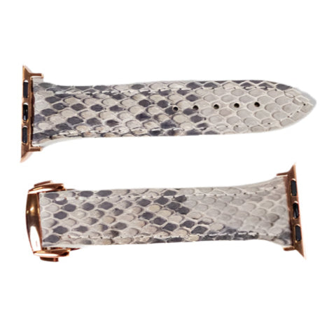 Apple Watch Band, Natural Matte Python