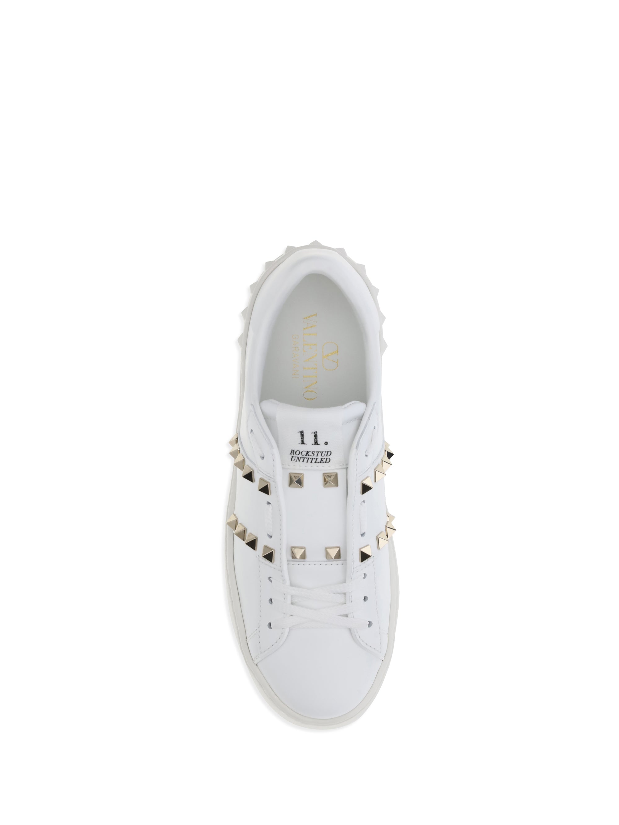 Valentino Garavani Women Rockstud Untitled Flatform Sneakers