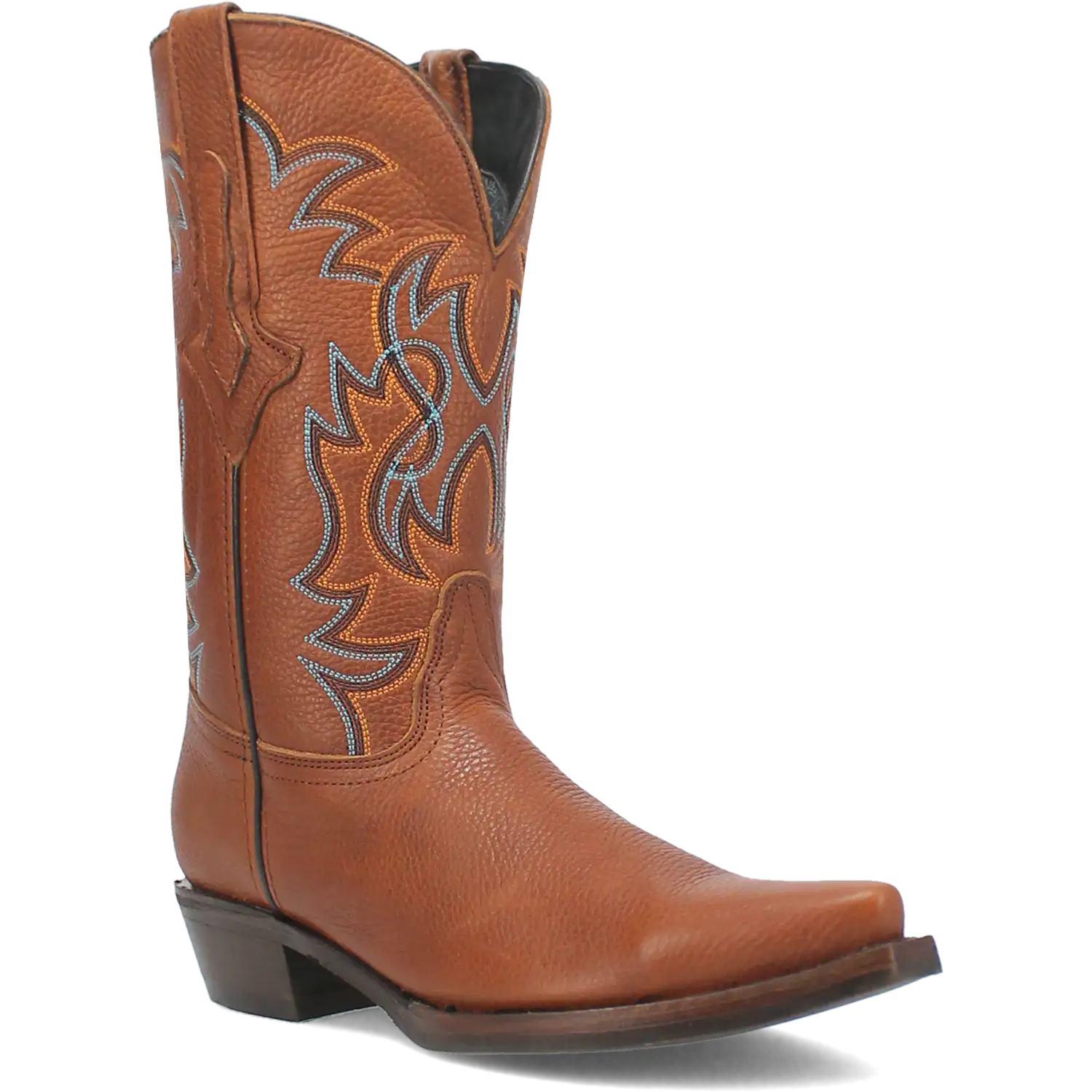 Dingo Gold Rush - Men's Leather Cowboy Boots Tan Regular