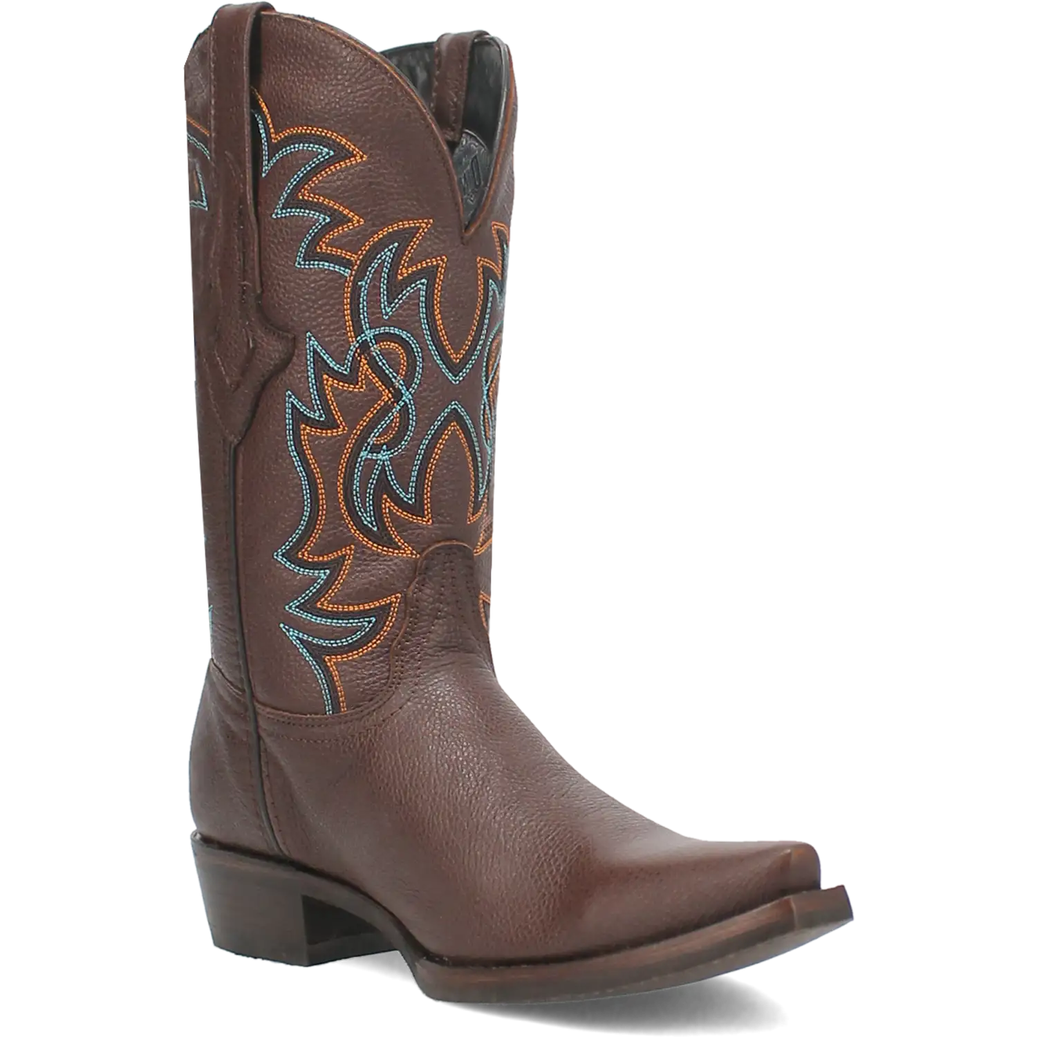 Dingo Gold Rush - Men's Leather Cowboy Boots Brown Regular