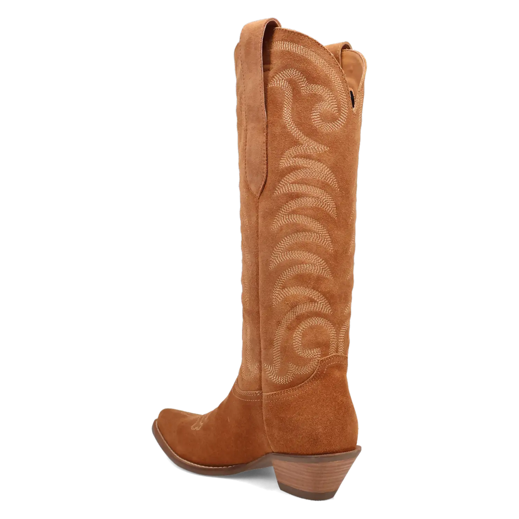 Dingo Movin' On - Women's Suede Leather Cowgirl Boots