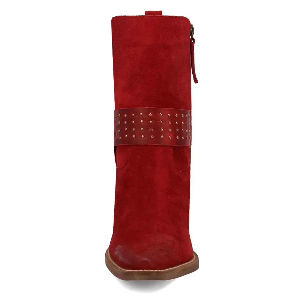 Dingo Songbird - Women's Suede Leather Cowgirl Boots