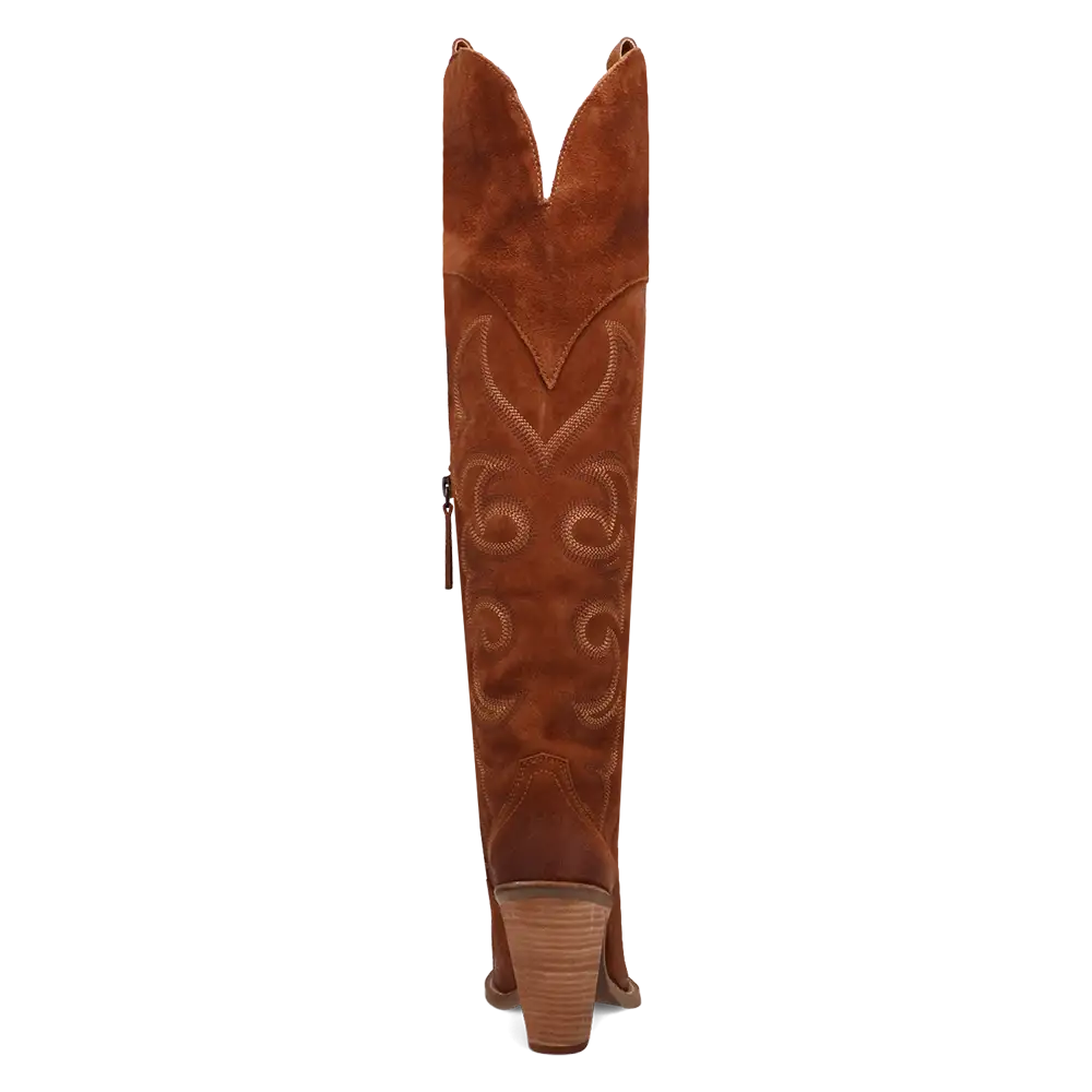 Dingo Primadonna - Women's Suede Leather Cowgirl Boots