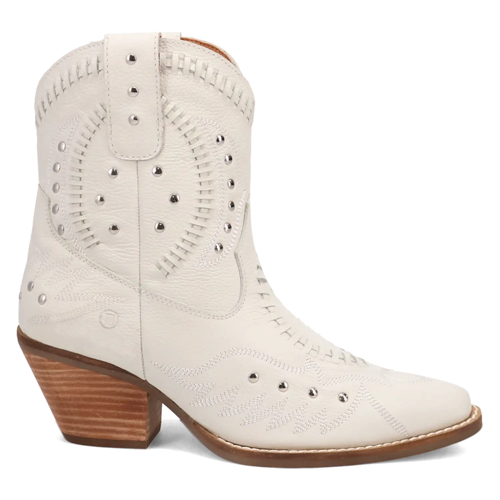 Dingo Precious - Women's Leather Ankle Cowgirl Boots