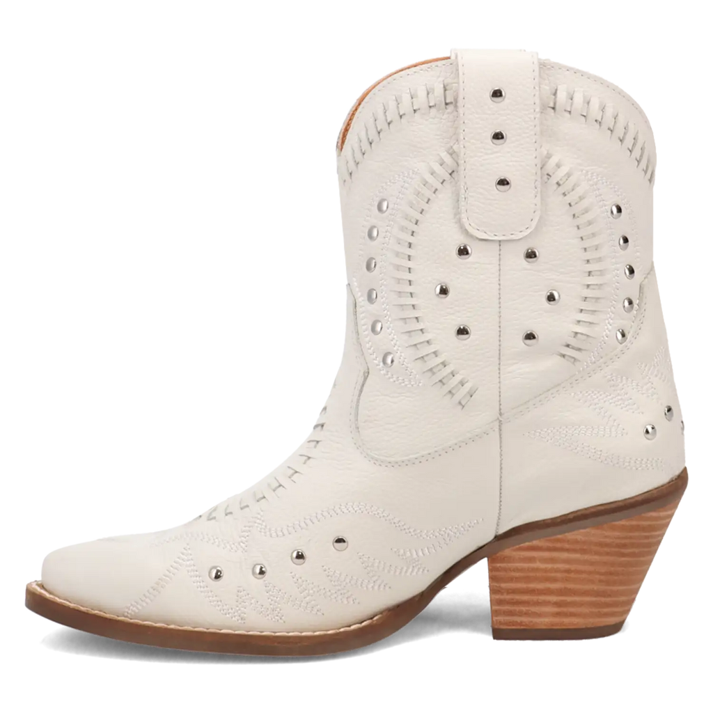 Dingo Precious - Women's Leather Ankle Cowgirl Boots