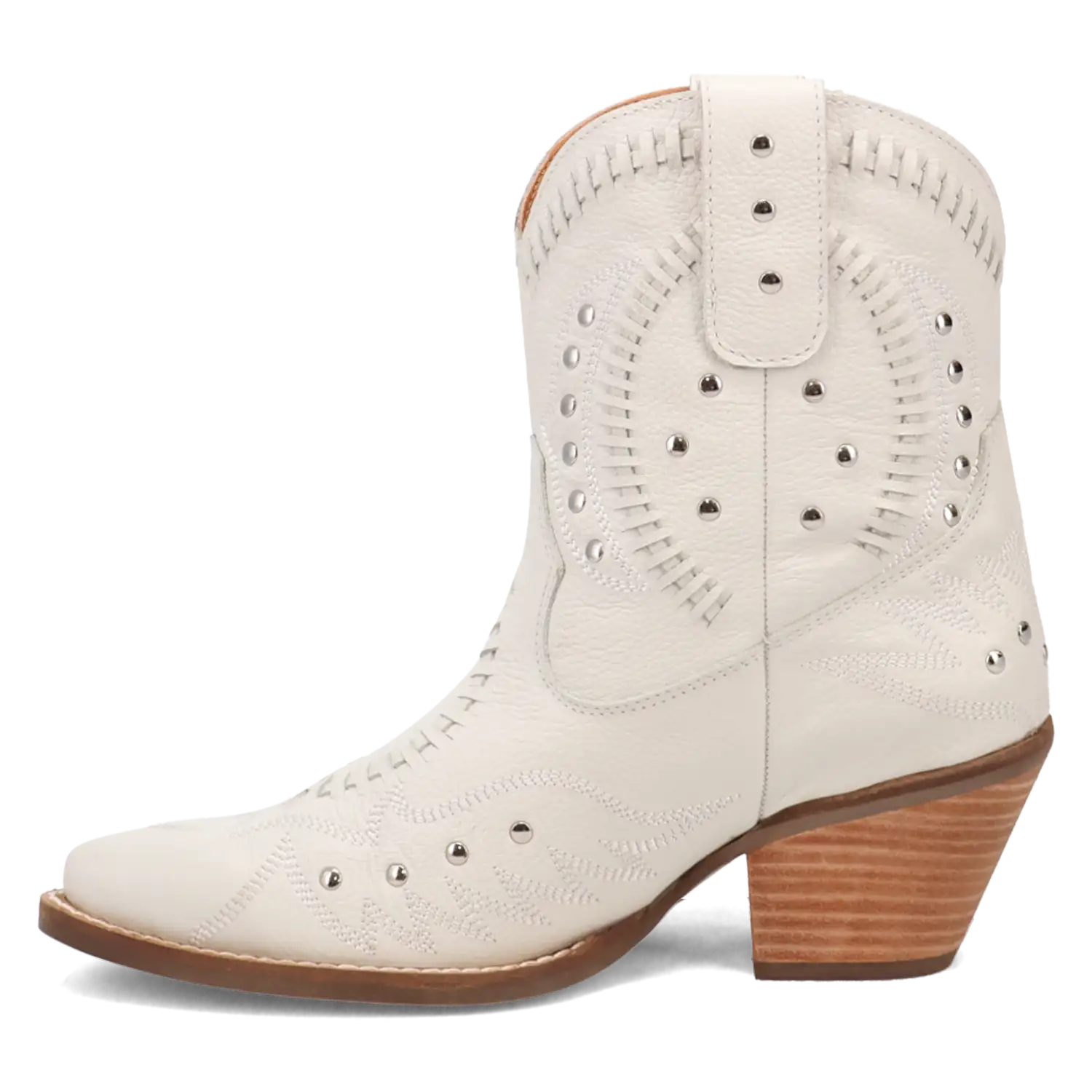Dingo Precious - Women's Leather Ankle Cowgirl Boots
