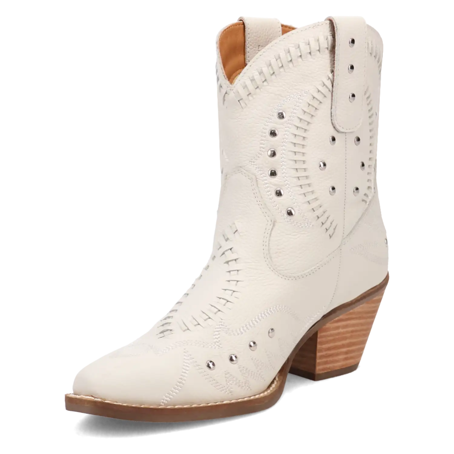 Dingo Precious - Women's Leather Ankle Cowgirl Boots