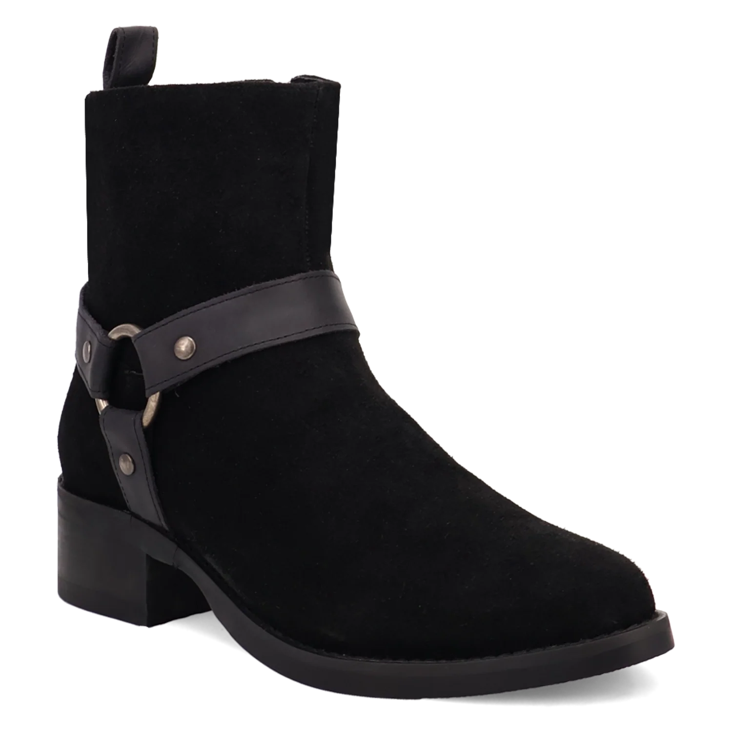 Dingo Matador - Mens Suede Leather Cowboy Boots Black Regular