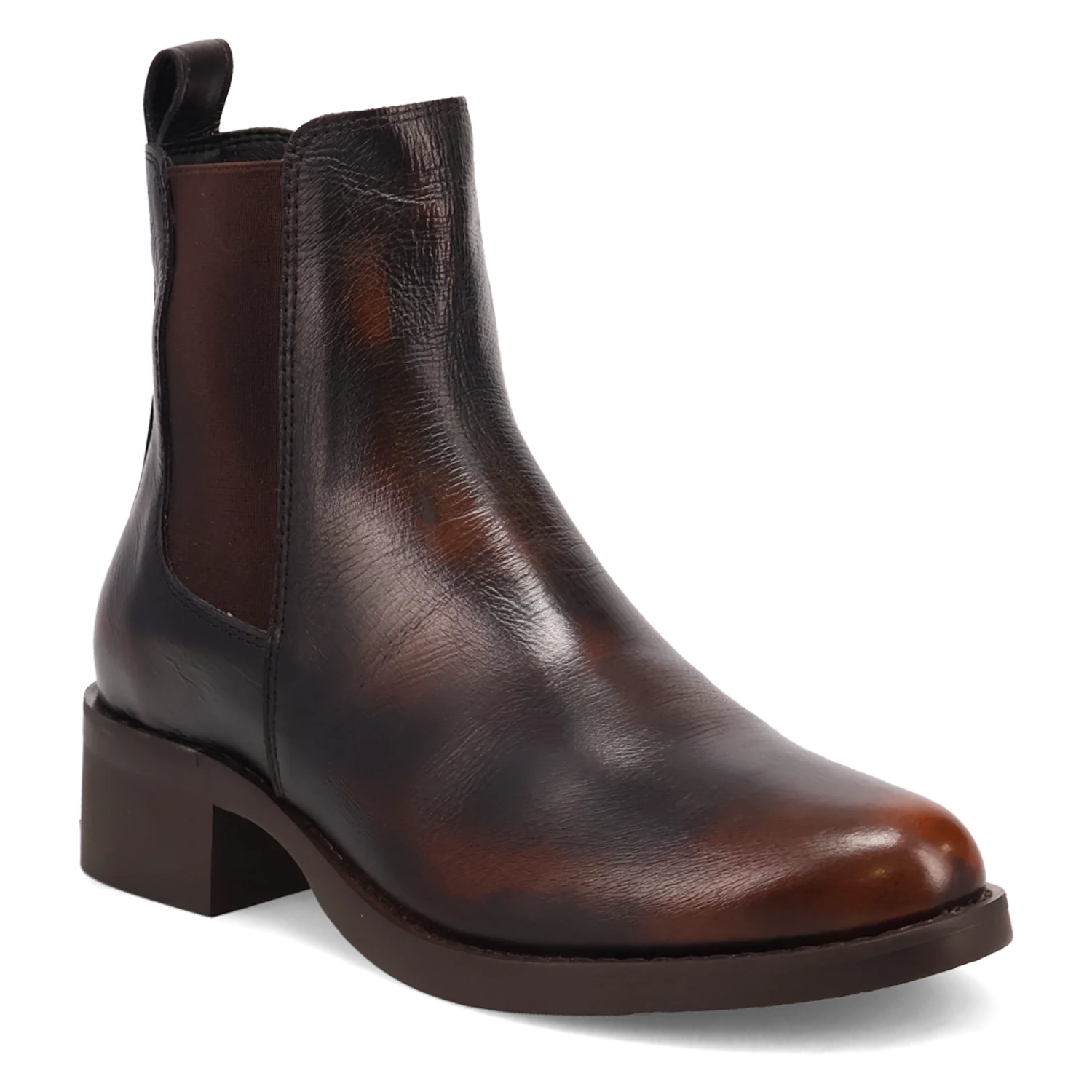 Dingo Camino - Mens Leather Chelsea Boots Brown Regular