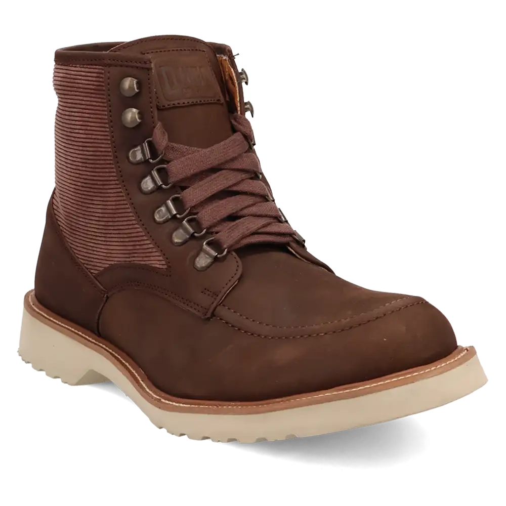 Dingo Carlsbad - Men's Leather Work Boots Brown Regular