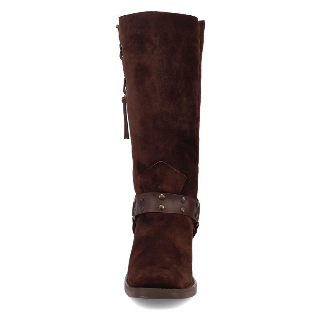 Dingo Bronco - Mens Suede Leather Cowboy Boots