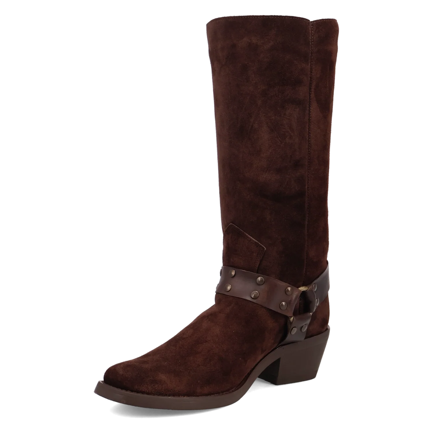 Dingo Bronco - Mens Suede Leather Cowboy Boots