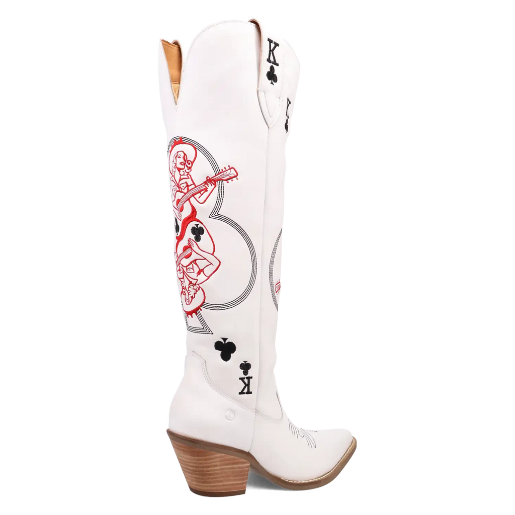 Dingo King of Clubs - Women's Leather Cowgirl Boots