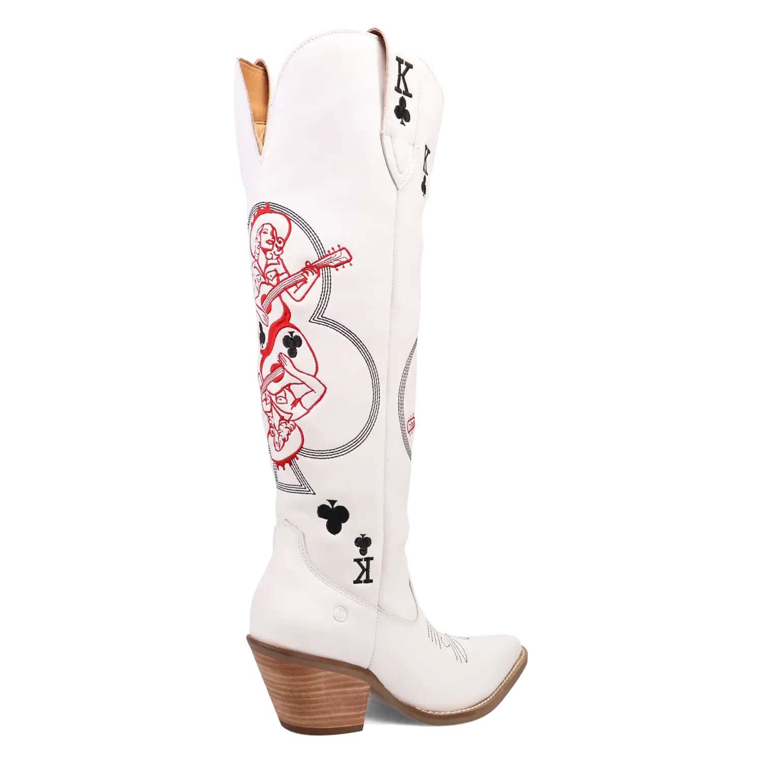 Dingo King of Clubs - Women's Leather Cowgirl Boots