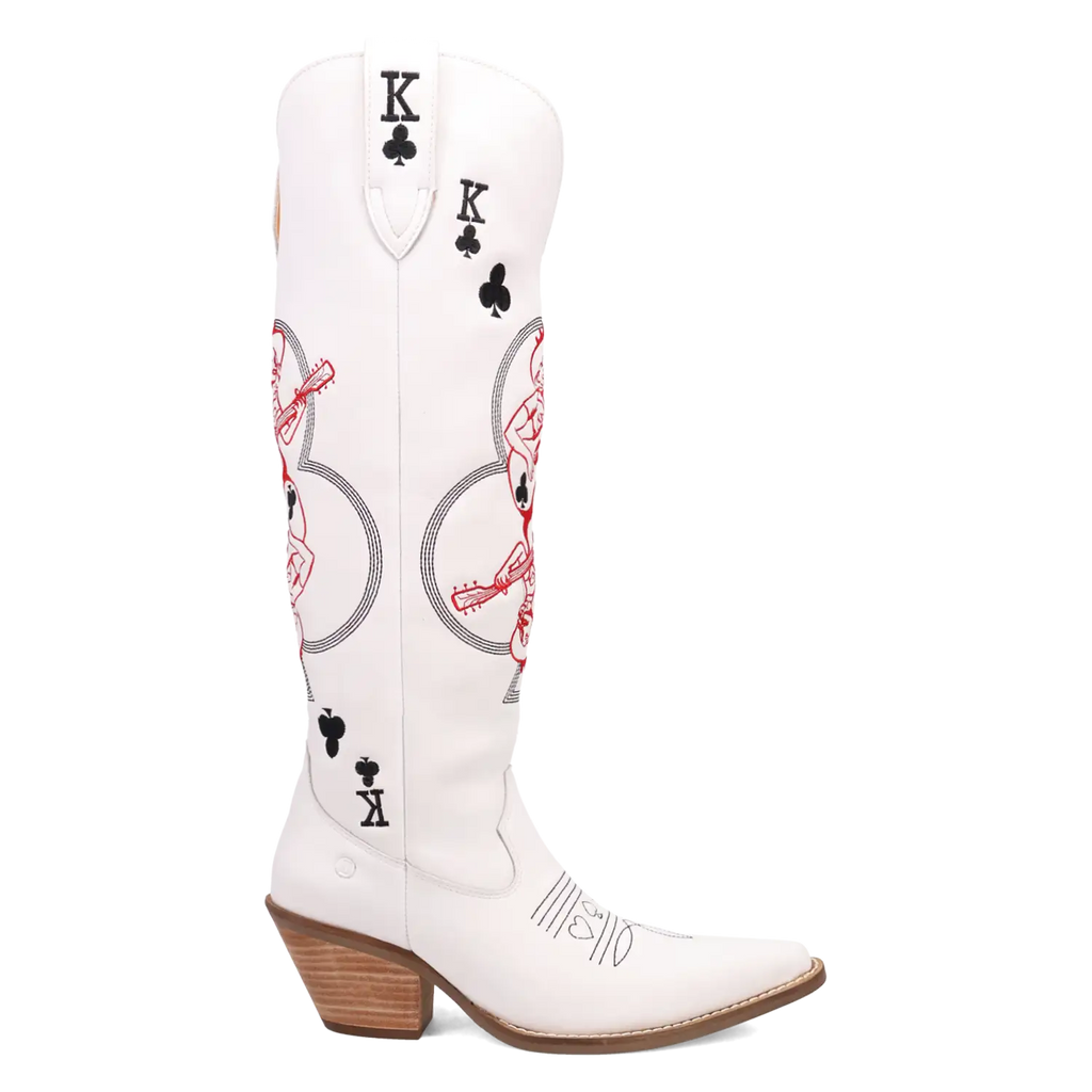 Dingo King of Clubs - Women's Leather Cowgirl Boots
