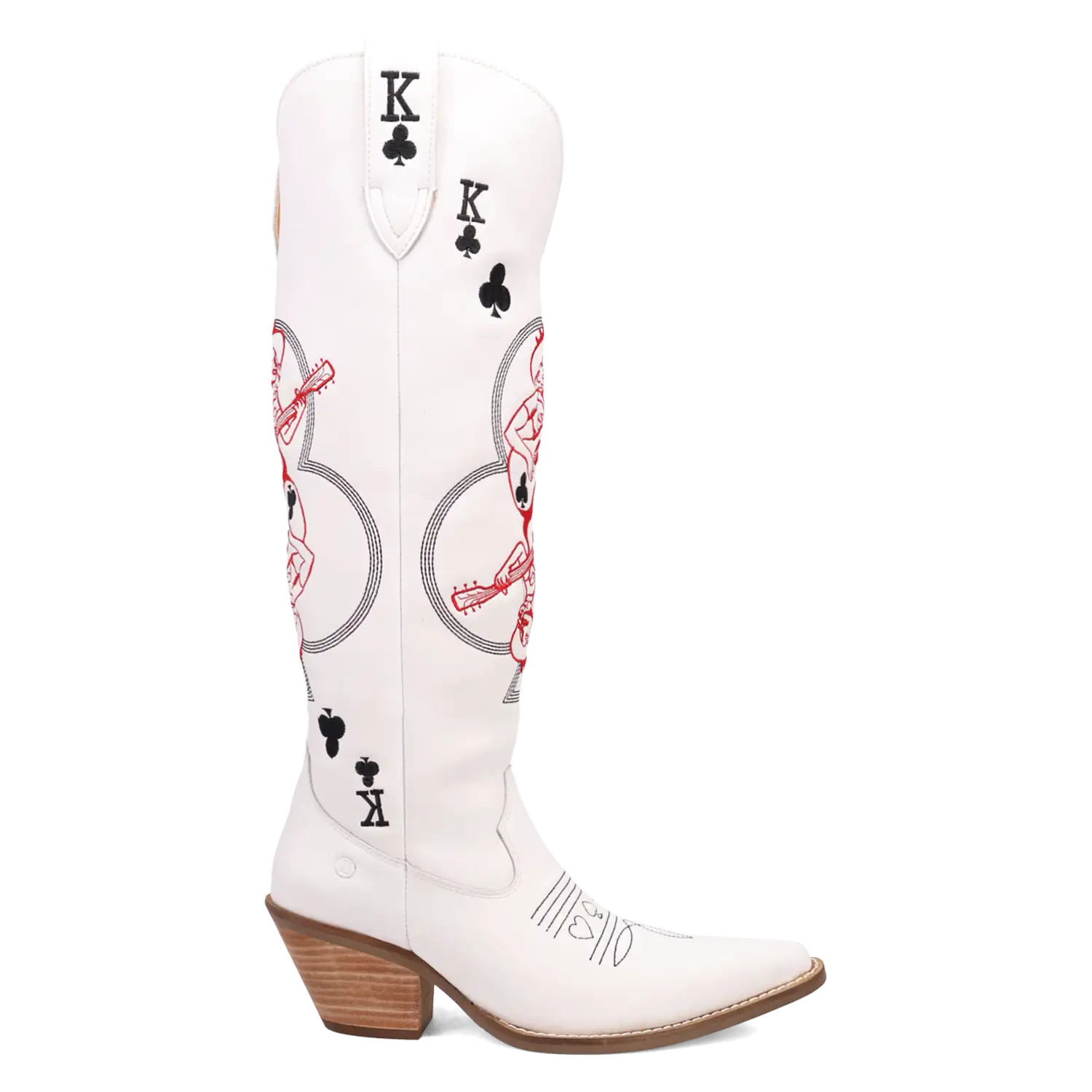 Dingo King of Clubs - Women's Leather Cowgirl Boots