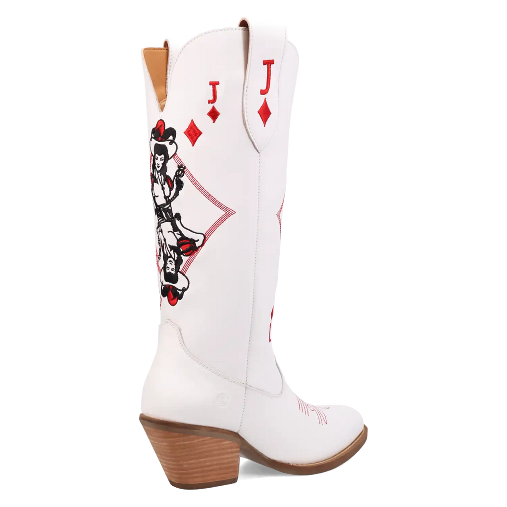 Dingo Jack of Diamonds - Women's Leather Cowgirl Boots