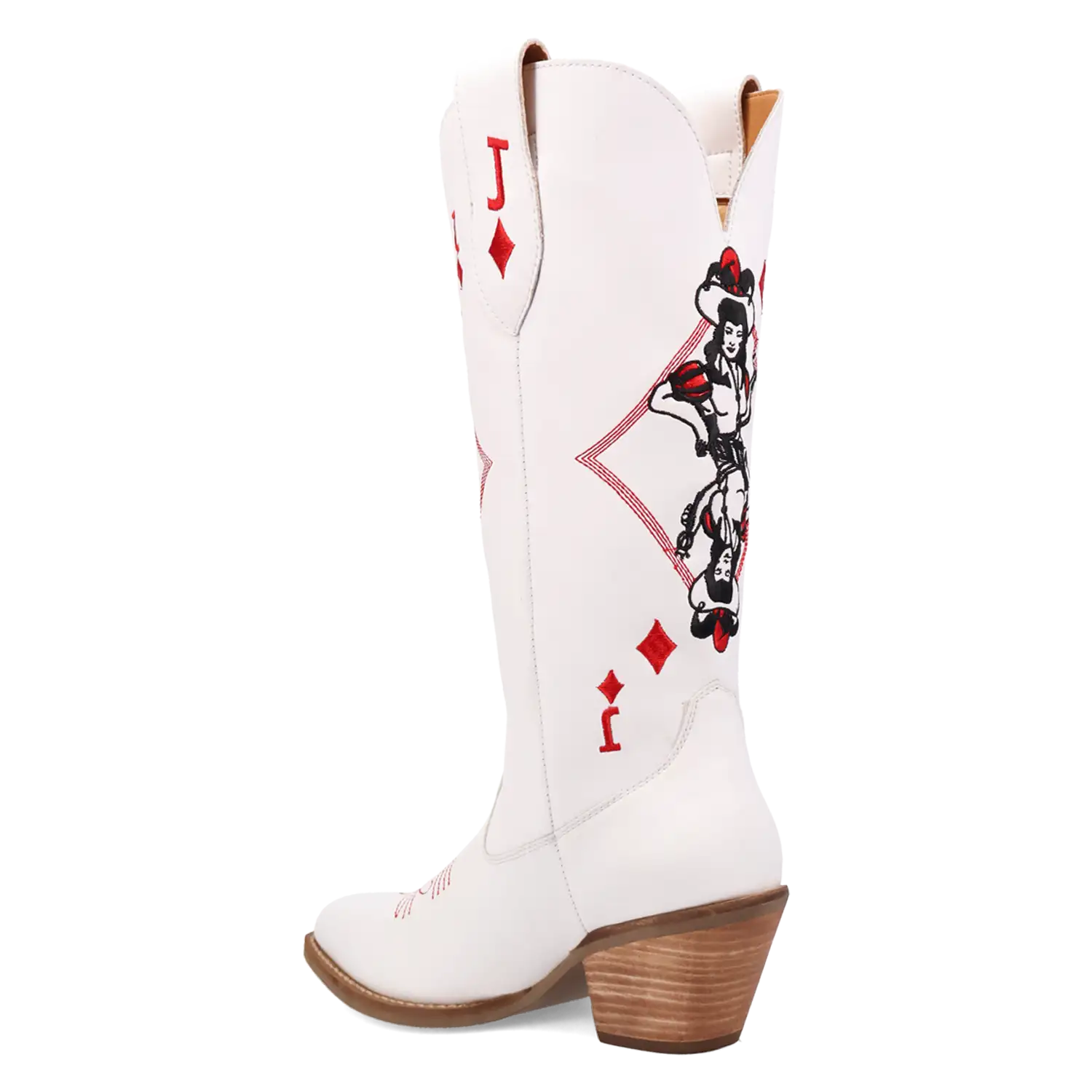 Dingo Jack of Diamonds - Women's Leather Cowgirl Boots