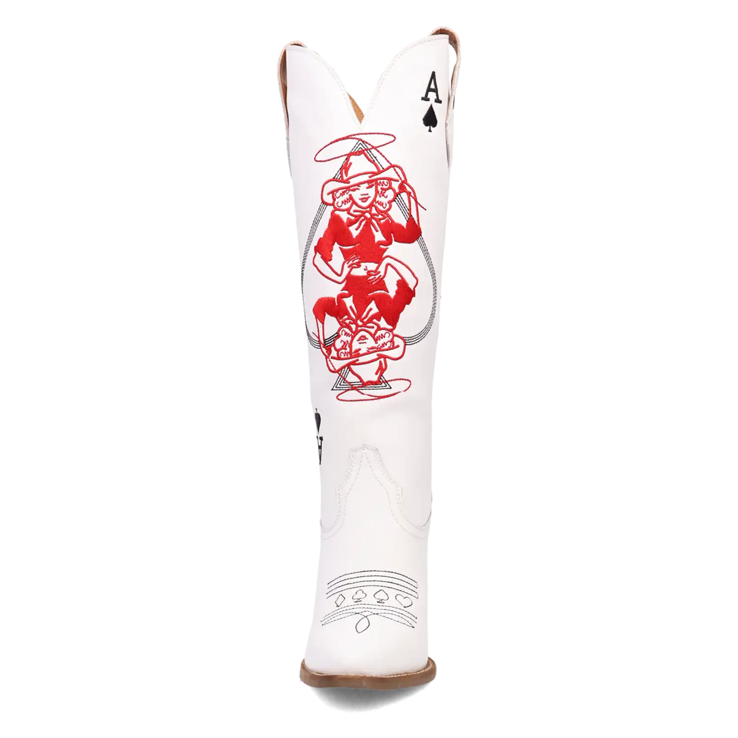 Dingo Ace of Spades - Women's Leather Cowgirl Boots