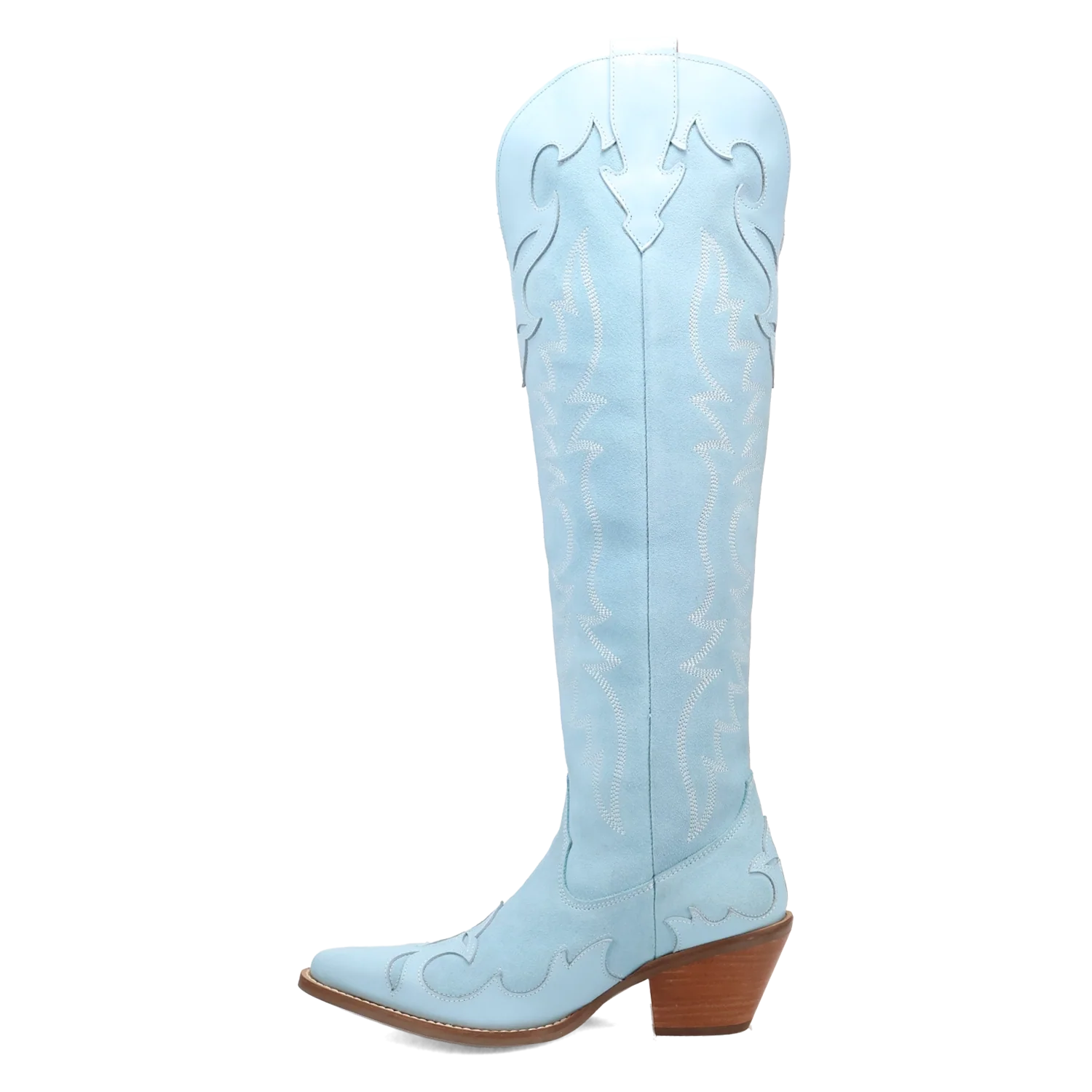 Dingo Drama Queen - Women's Suede Leather Cowgirl Boots