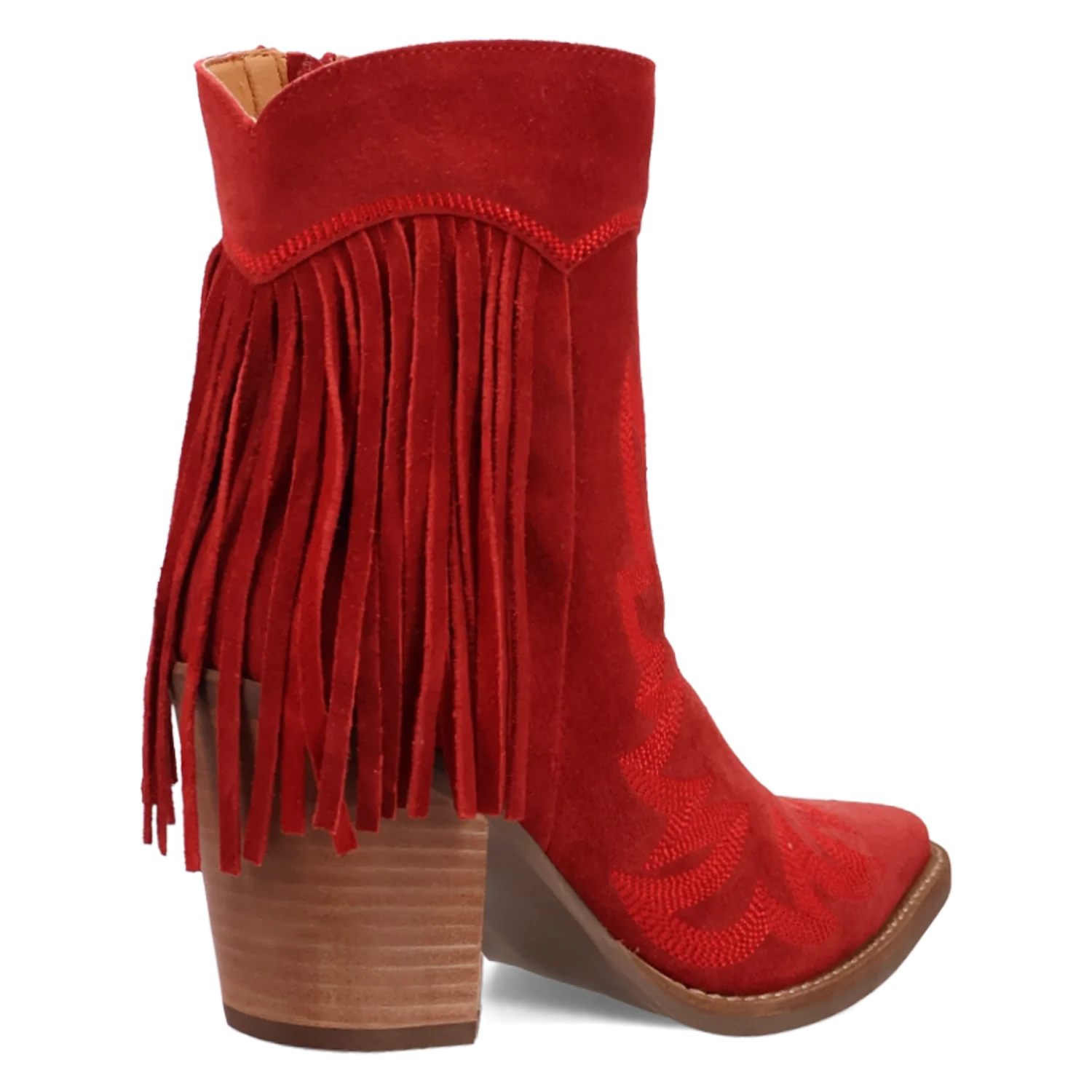 Dingo Wild Sage - Women's Suede Leather Booties