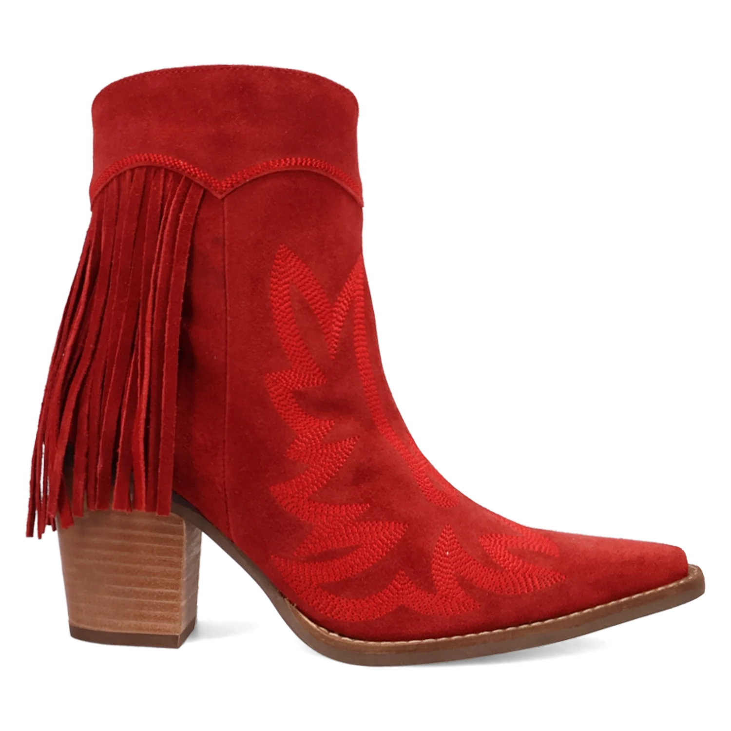 Dingo Wild Sage - Women's Suede Leather Booties