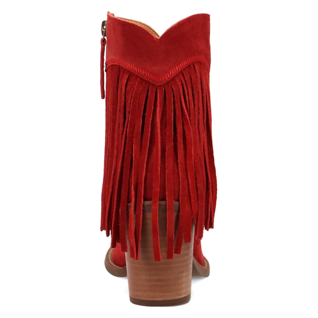 Dingo Wild Sage - Women's Suede Leather Booties