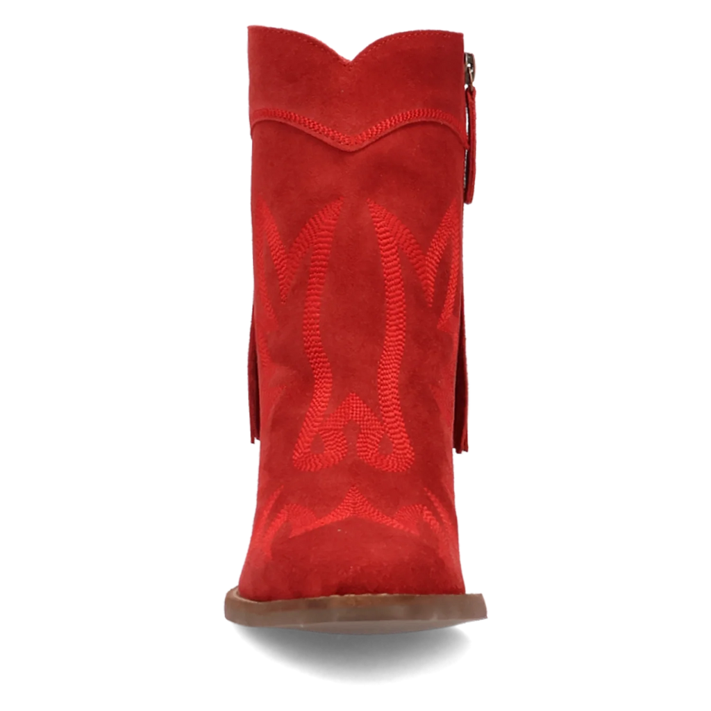 Dingo Wild Sage - Women's Suede Leather Booties