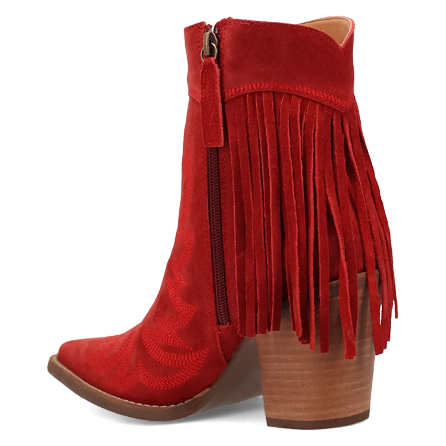 Dingo Wild Sage - Women's Suede Leather Booties