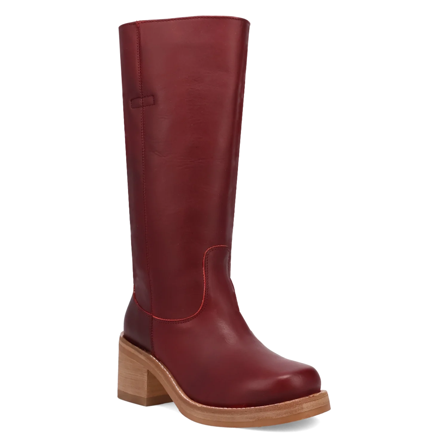 Dingo Vagabond - Women's Leather Cowgirl Boots Wine Regular