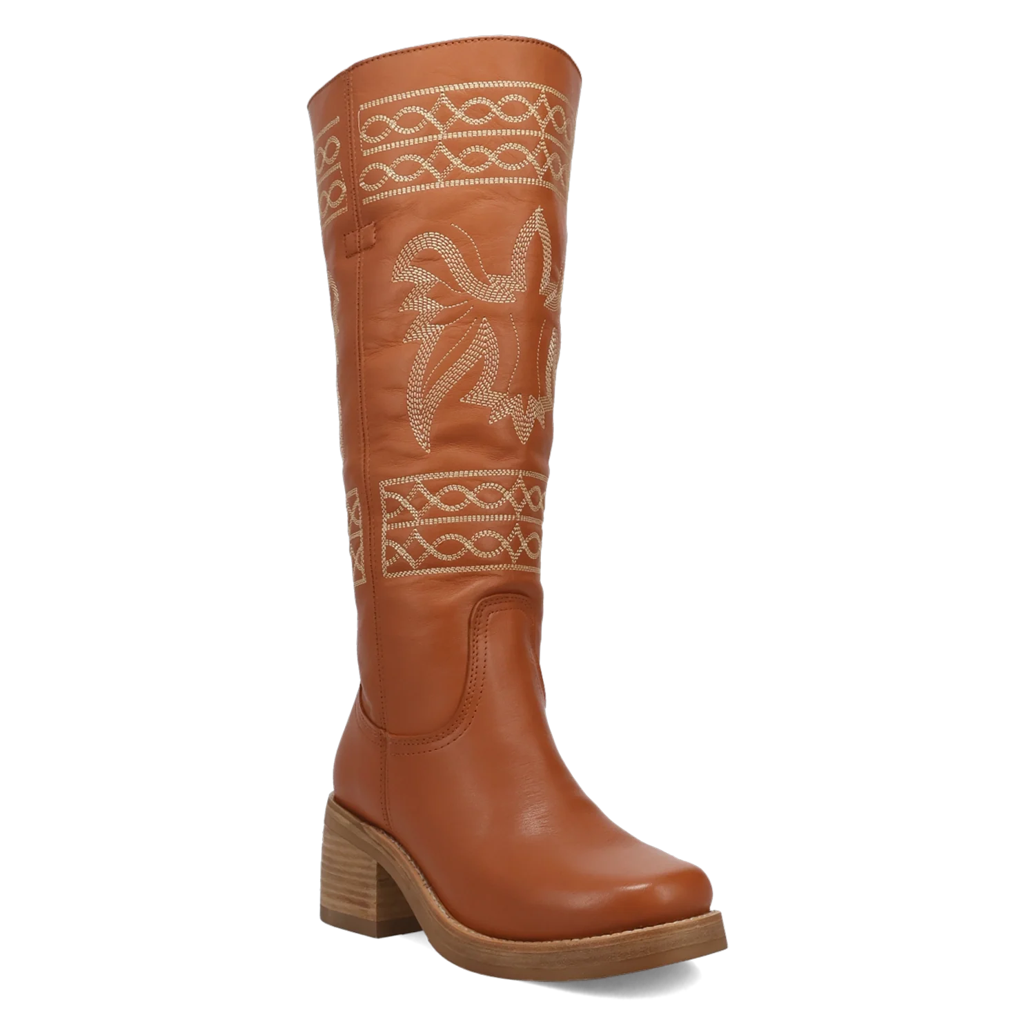 Dingo Avalon - Women's Leather Cowgirl Boots Rust Regular