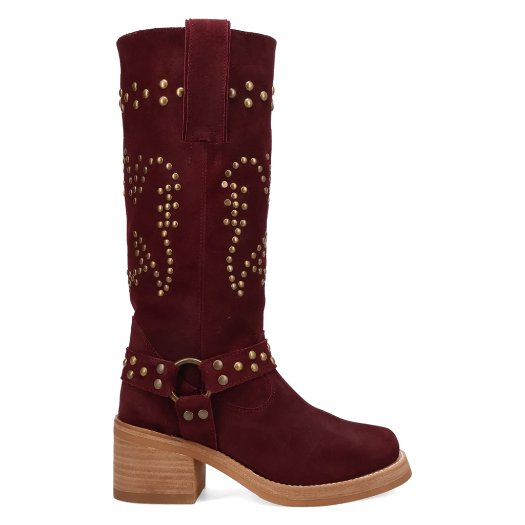 Dingo Troubadour - Women's Suede Leather Cowgirl Boots