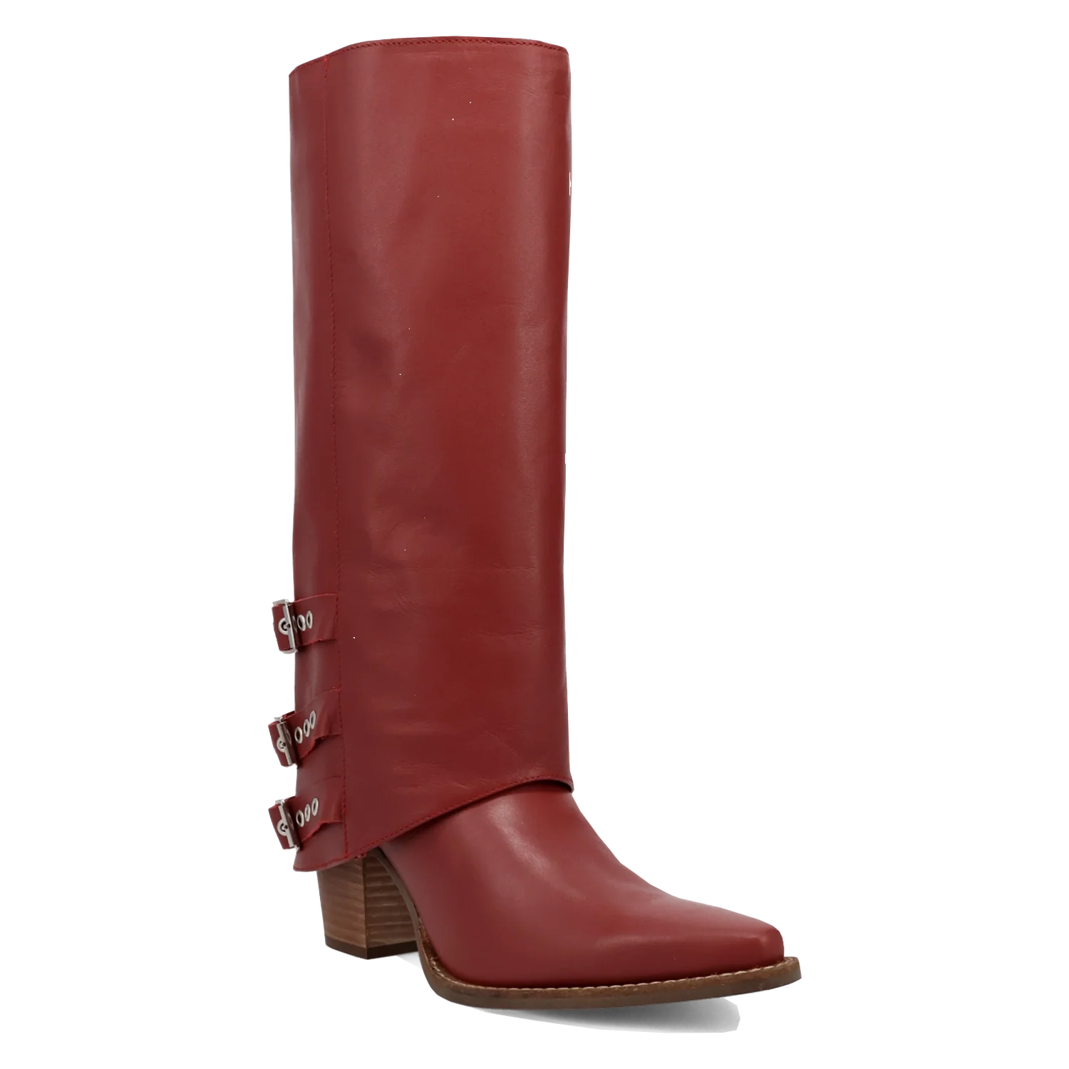 Dingo Urban Cowgirl - Women's Leather Cowgirl Boots Red Regular