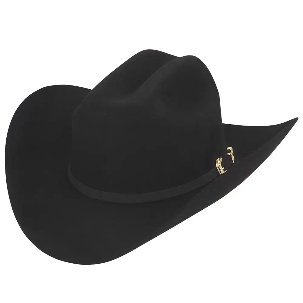 Larry Mahan's Dorado (4") - (4X) Fur Felt Cowboy Hat (Closeout) 7 1 4 Black
