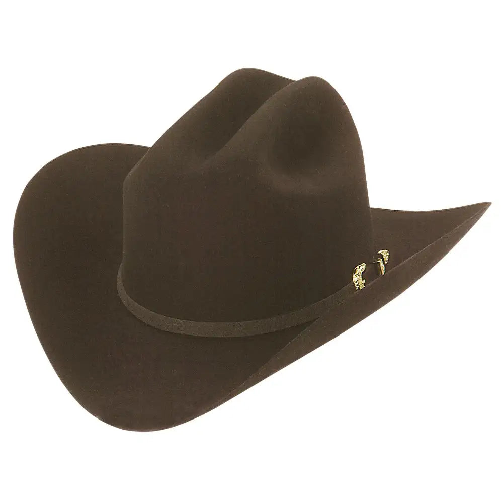 Larry Mahan's Dorado (4") - (4X) Fur Felt Cowboy Hat (Closeout) 7 1 8 Brown