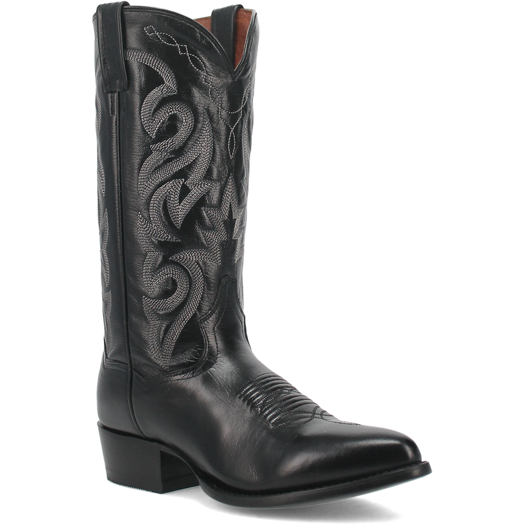 Dan Post Milwaukee J Toe - Men's Cowboy Boots Black