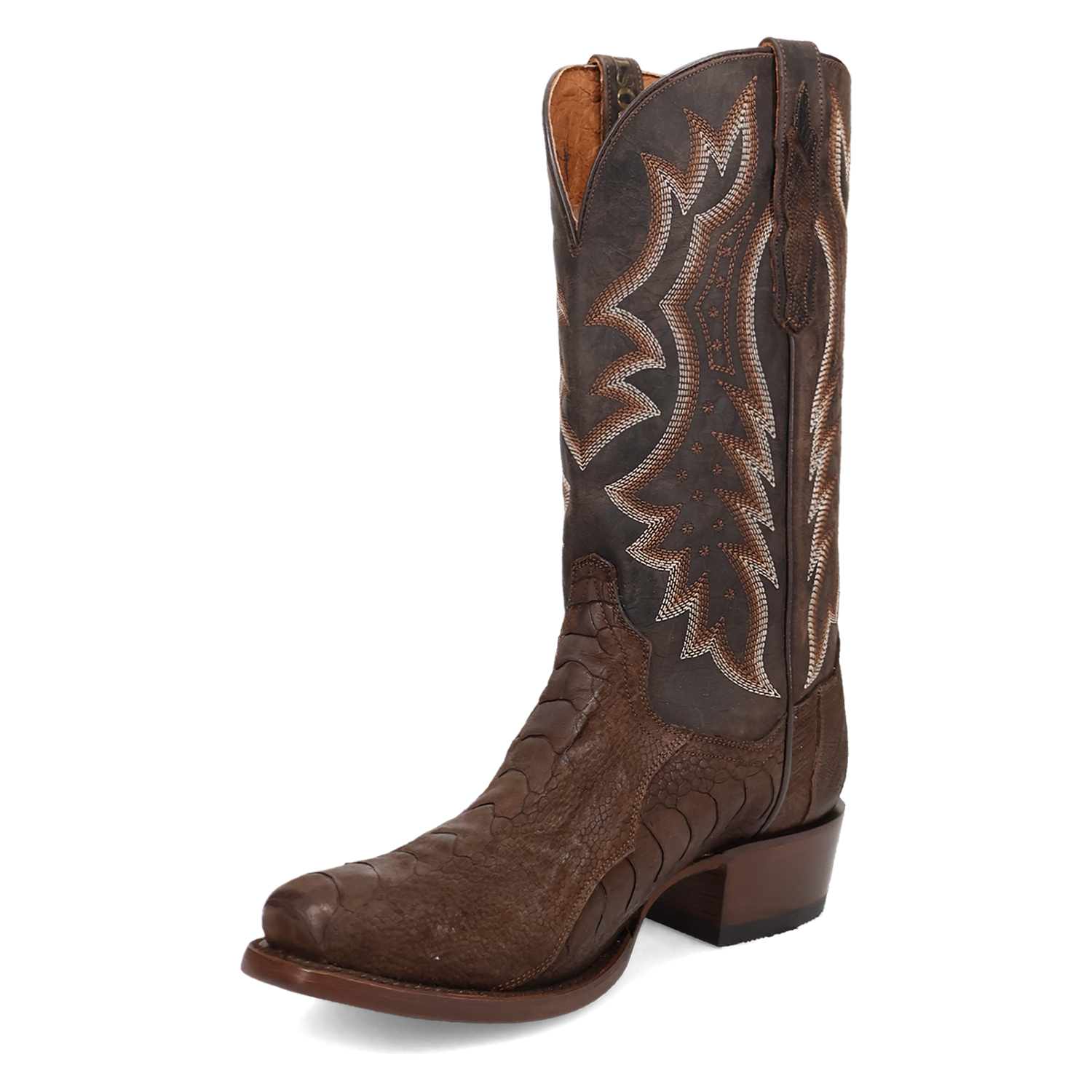 Dan Post Anders- Men's Ostrich Leg Cowboy Boots