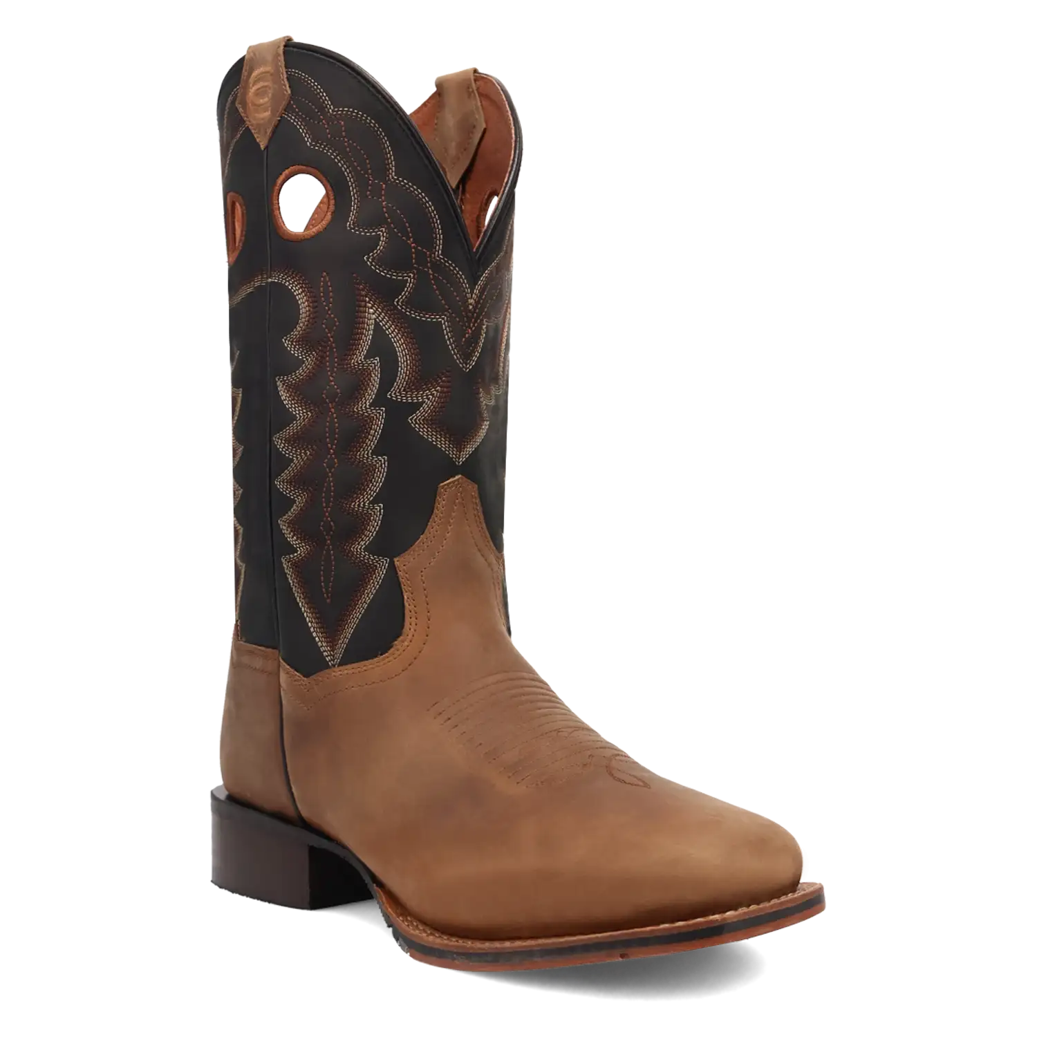 Dan Post Lance - Men's Leather Work Cowboy Boots Black