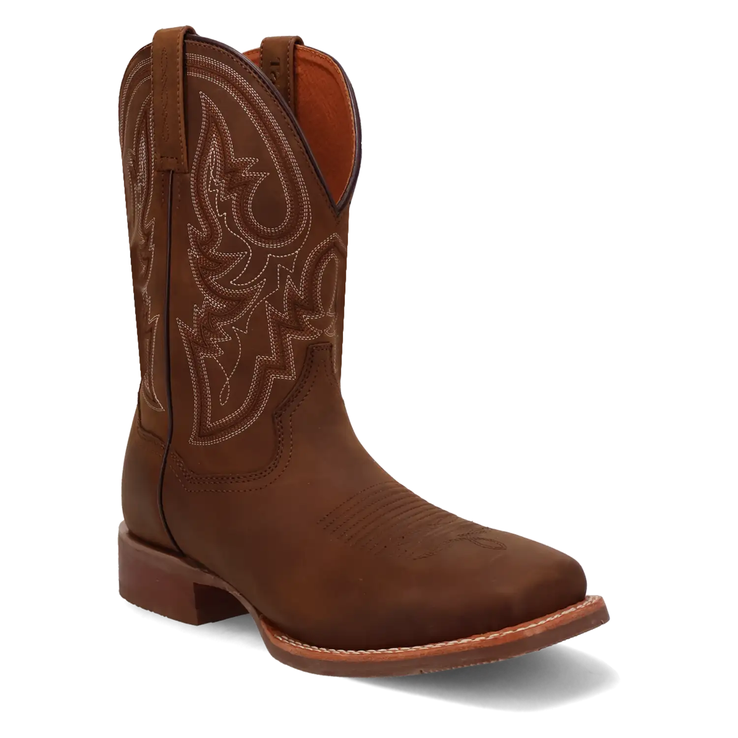 Dan Post Brigston - Men's Leather Cowboy Boots Brown