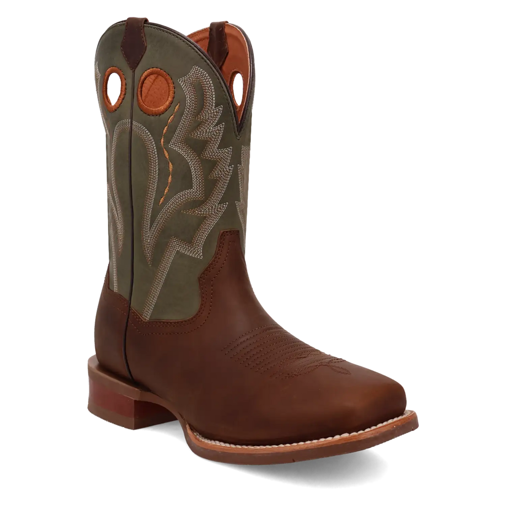 Dan Post Leighton - Men's Leather Cowboy Boots Sage