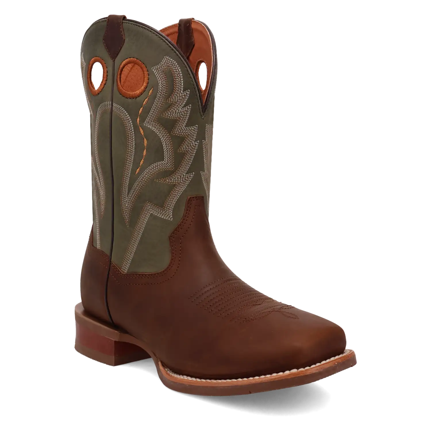 Dan Post Leighton - Men's Leather Cowboy Boots Sage