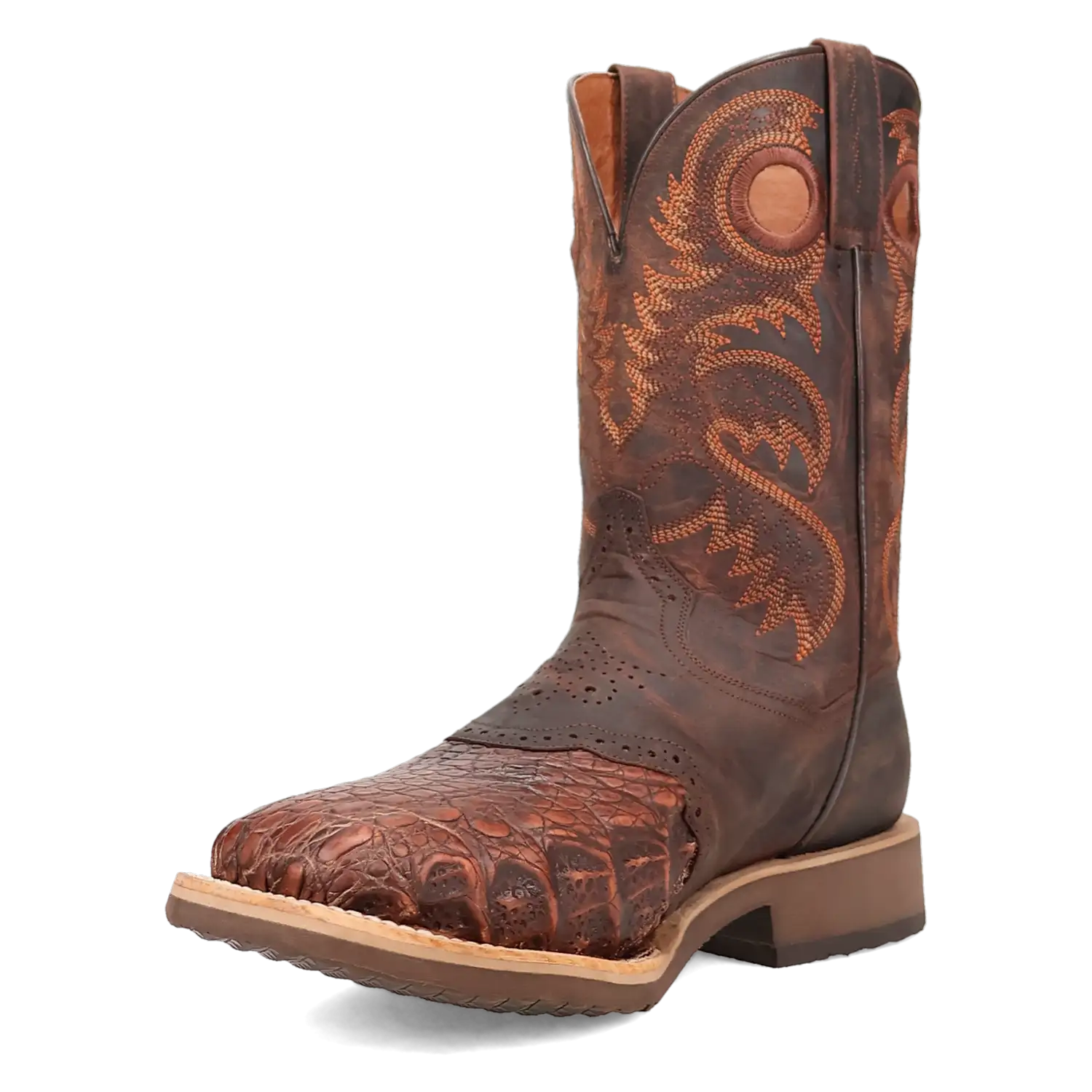 Dan Post Egan - Men's Caiman Skin Cowboy Boots