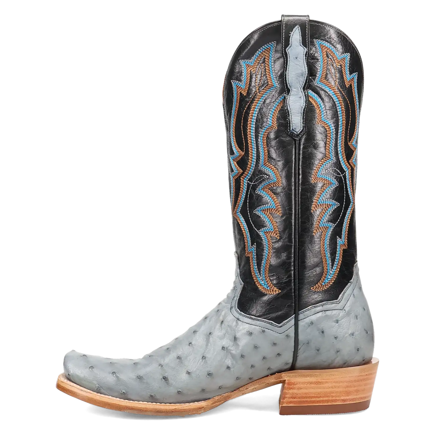 Dan Post Brady - Men's Full Quill Ostrich Leather Cowboy Boots