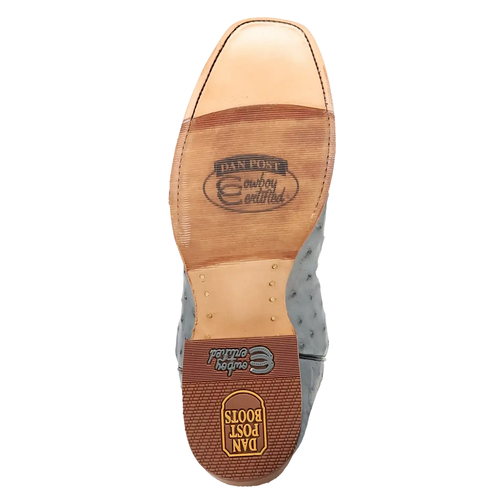 Dan Post Brady - Men's Full Quill Ostrich Leather Cowboy Boots